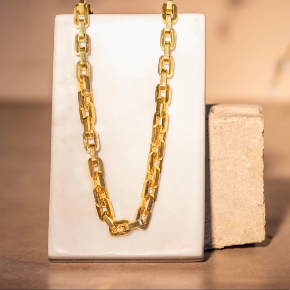 Eddie Borgo Supra Link Necklace